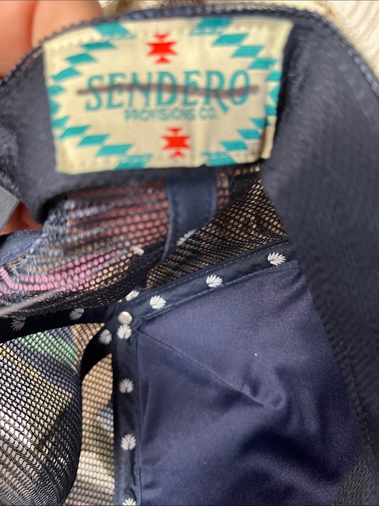 Free People Sendero Provisions Cowboy Hat Navy New One Size